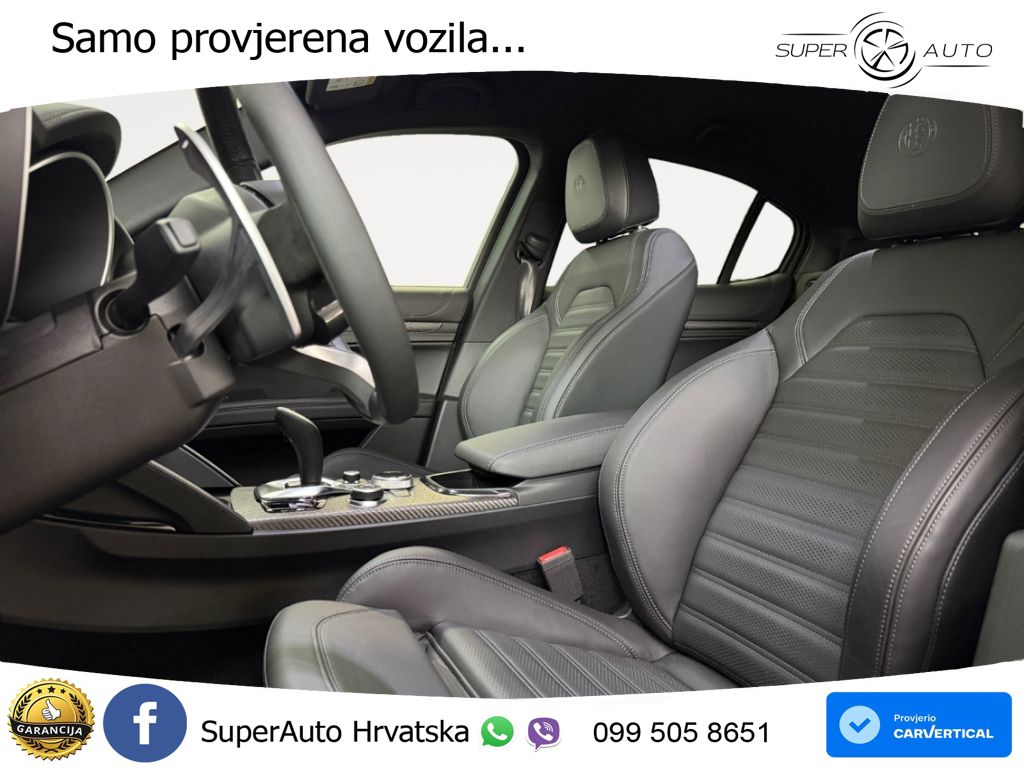 Alfa Romeo Stelvio Quadrifoglio 2.9 V6 Bi-Turbo (520 KS) Q4 Automatic LED+GR SJED+ACC