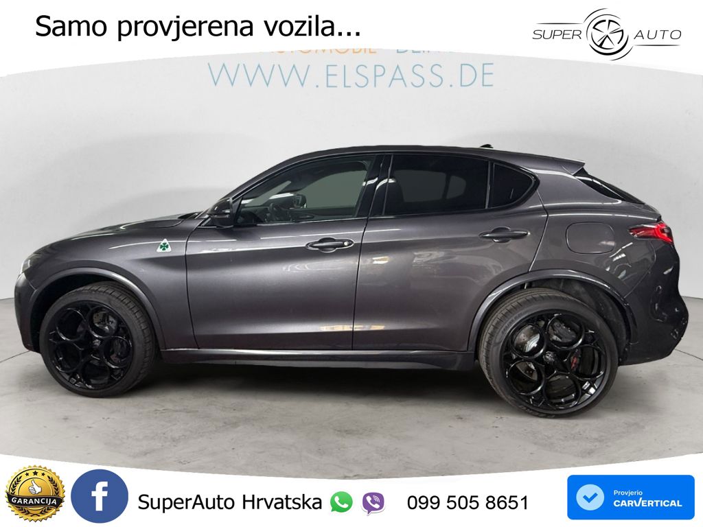 Alfa Romeo Stelvio Quadrifoglio 2.9 V6 Bi-Turbo (520 KS) Q4 Automatic LED+GR SJED+ACC