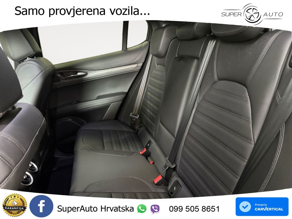 Alfa Romeo Stelvio Quadrifoglio 2.9 V6 Bi-Turbo (520 KS) Q4 Automatic LED+GR SJED+ACC