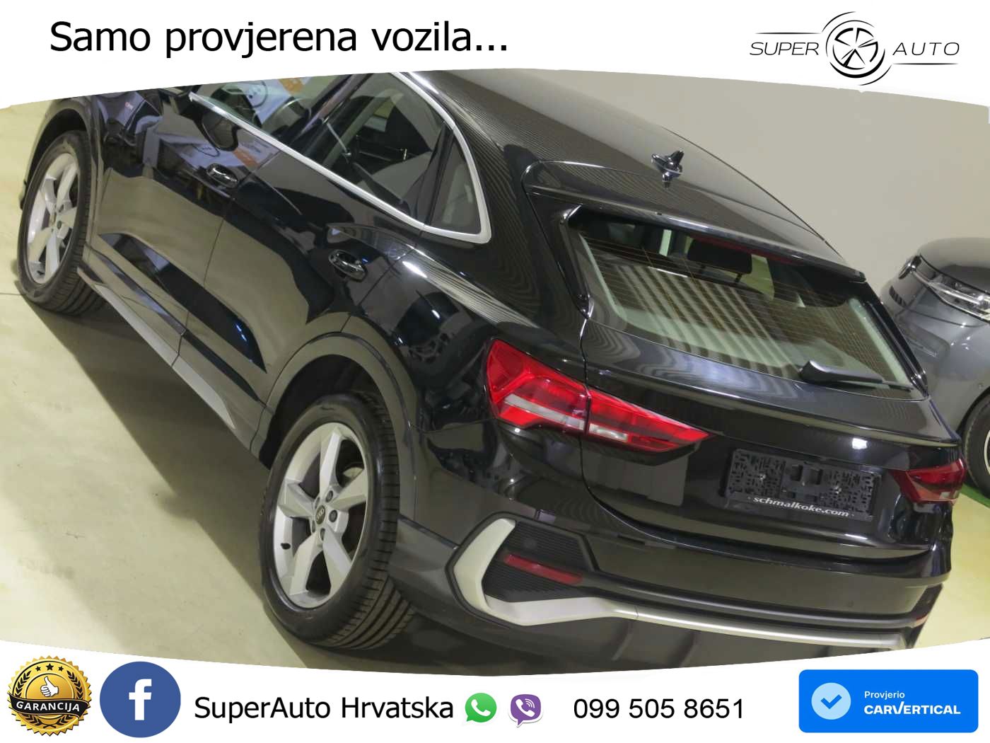 Audi Q3 Sportback 35 TDI (150 KS) quattro S tronic S line LED+GR SJED+ACC