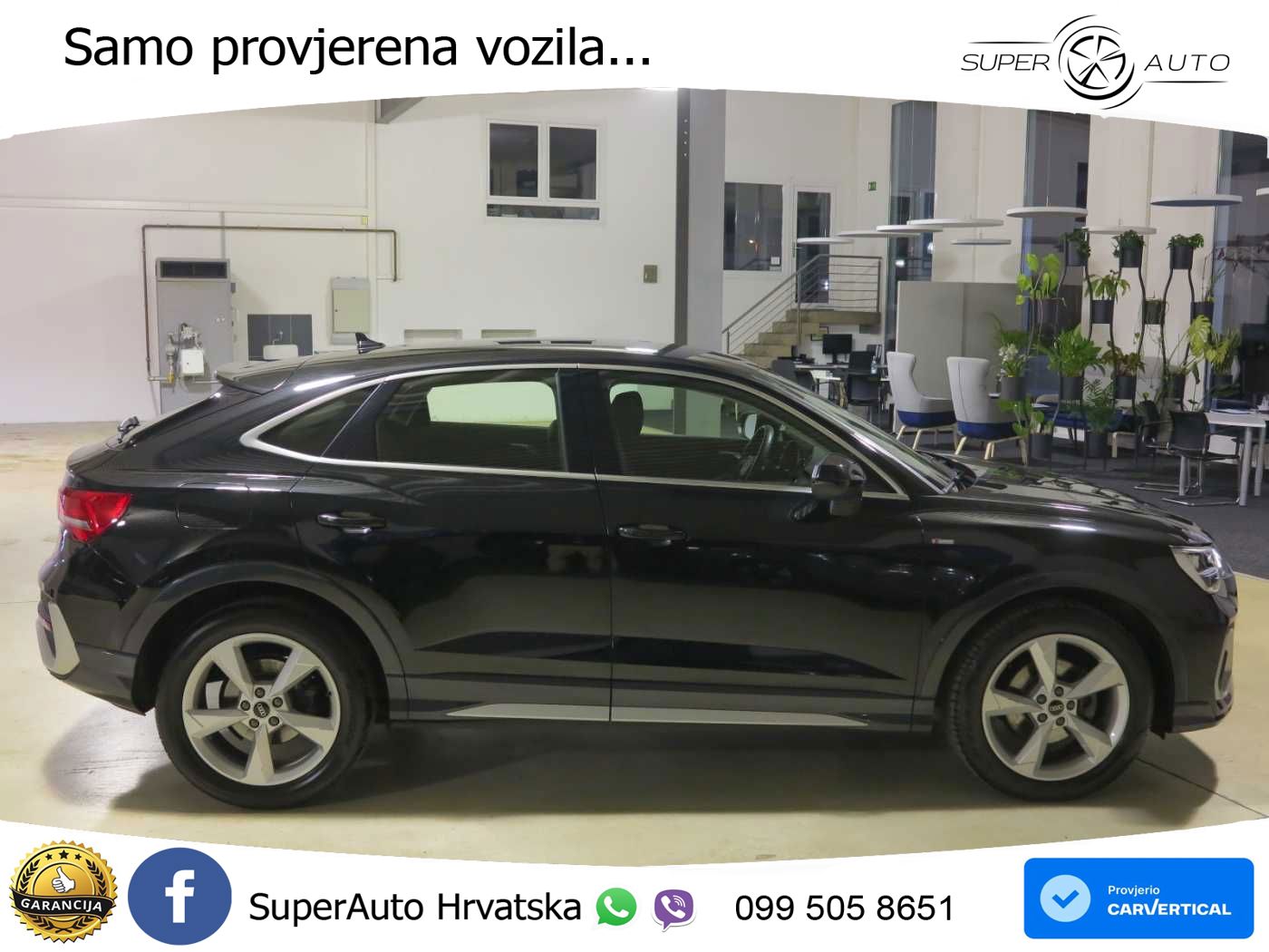 Audi Q3 Sportback 35 TDI (150 KS) quattro S tronic S line LED+GR SJED+ACC