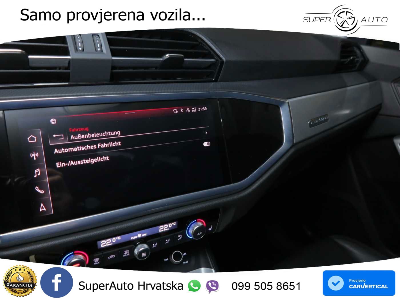 Audi Q3 Sportback 35 TDI (150 KS) quattro S tronic S line LED+GR SJED+ACC