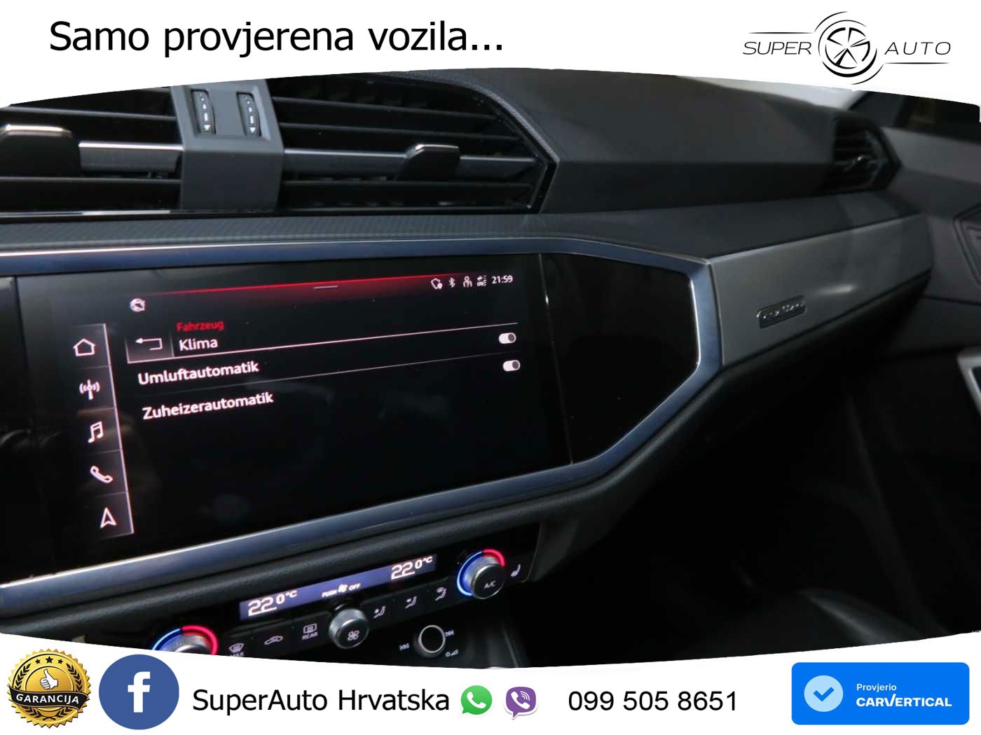 Audi Q3 Sportback 35 TDI (150 KS) quattro S tronic S line LED+GR SJED+ACC