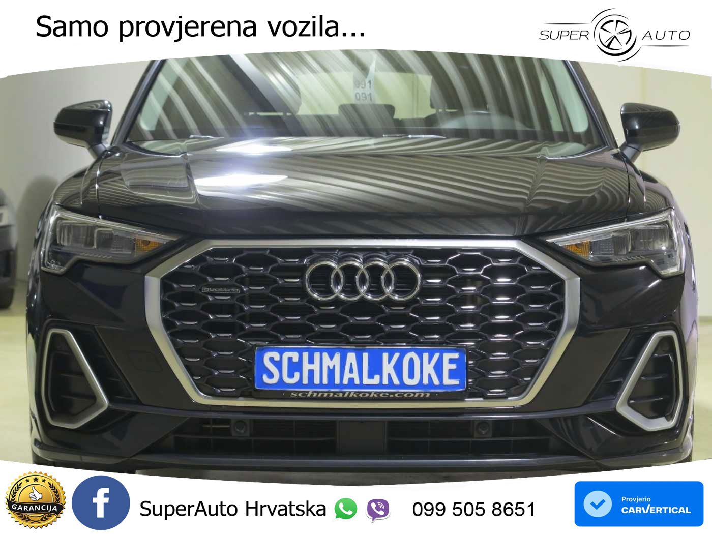 Audi Q3 Sportback 35 TDI (150 KS) quattro S tronic S line LED+GR SJED+ACC