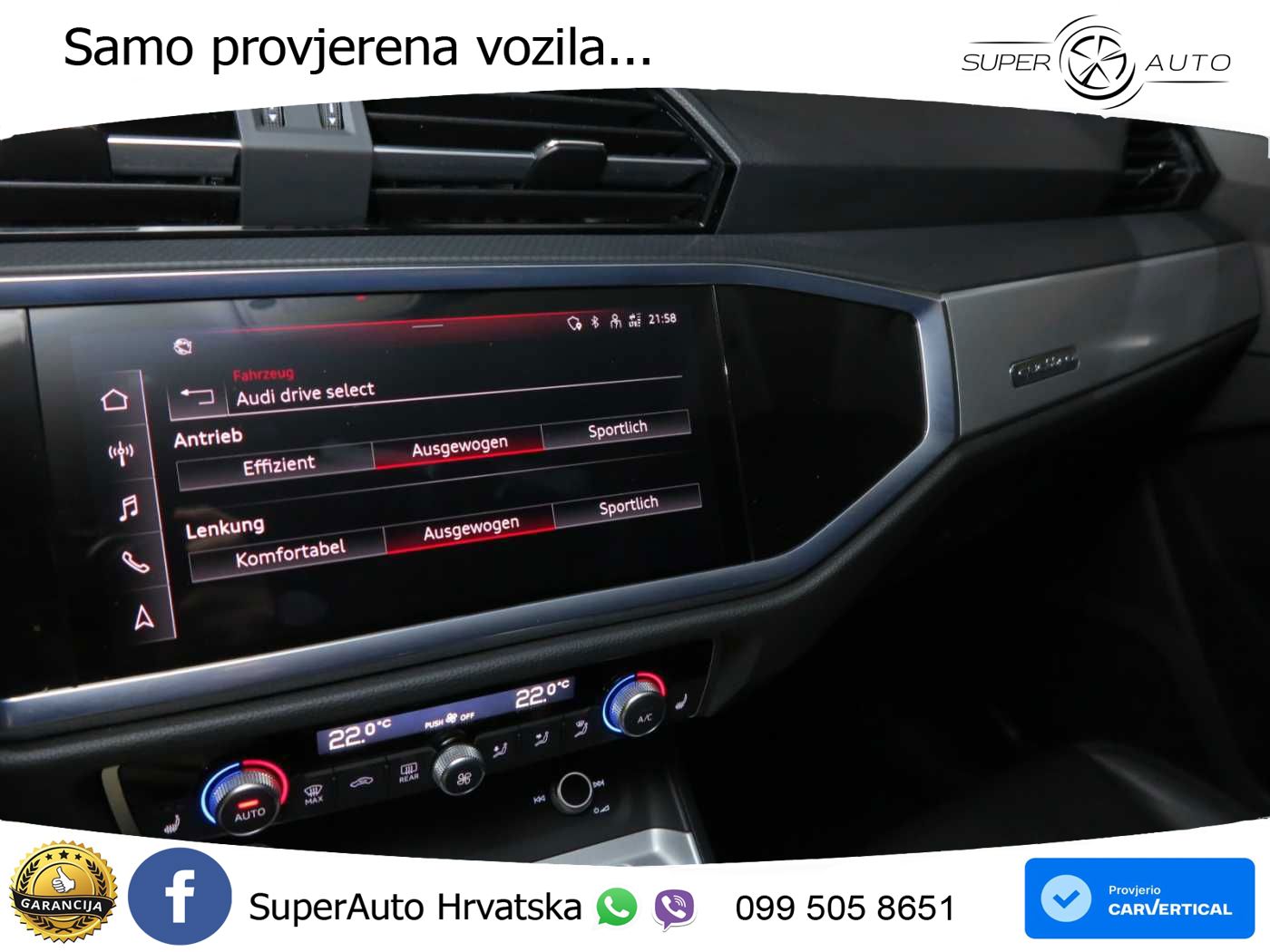 Audi Q3 Sportback 35 TDI (150 KS) quattro S tronic S line LED+GR SJED+ACC