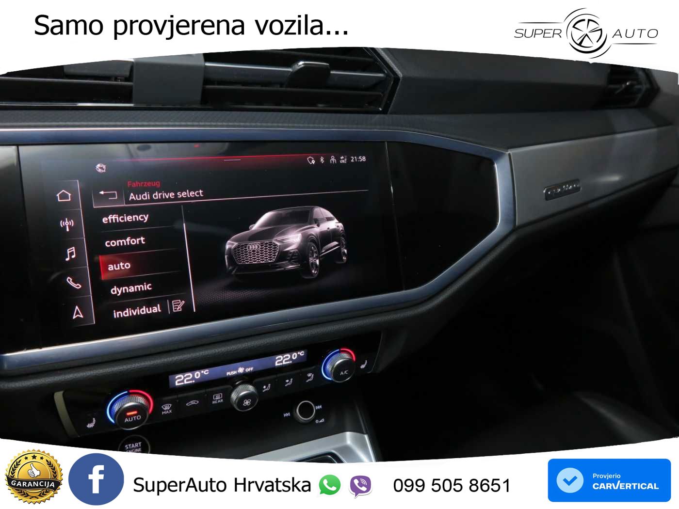 Audi Q3 Sportback 35 TDI (150 KS) quattro S tronic S line LED+GR SJED+ACC