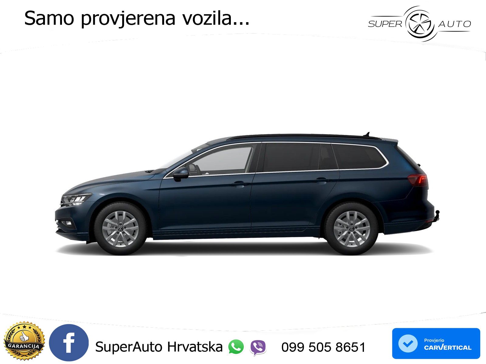 Volkswagen Passat Variant 2.0 TDI (150 KS) DSG Business LED+GR SJED+ACC