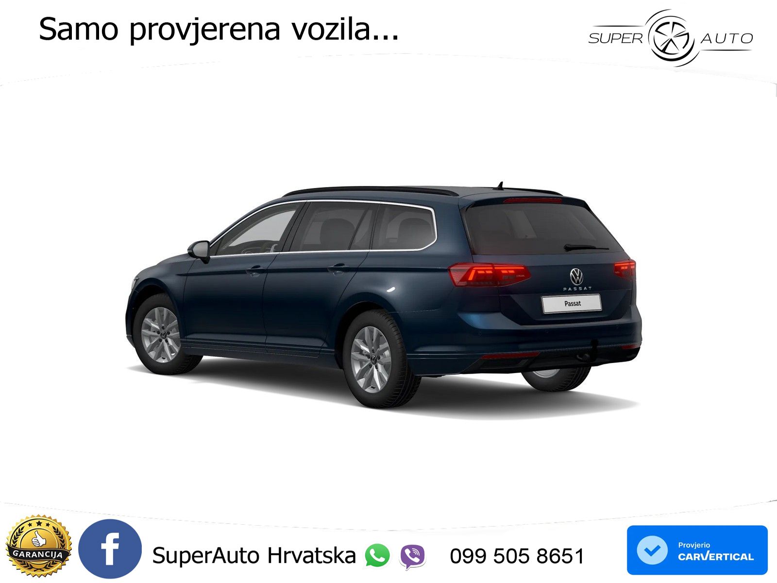 Volkswagen Passat Variant 2.0 TDI (150 KS) DSG Business LED+GR SJED+ACC