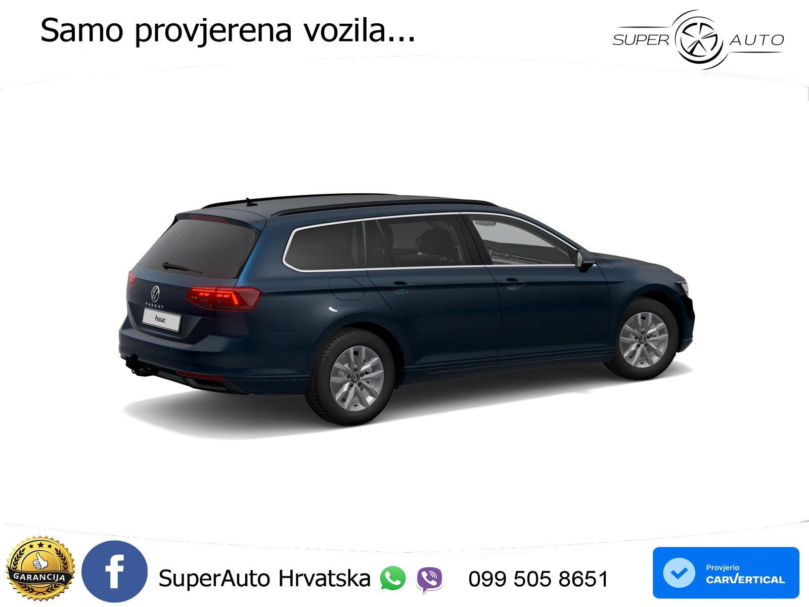 Volkswagen Passat Variant 2.0 TDI (150 KS) DSG Business LED+GR SJED+ACC