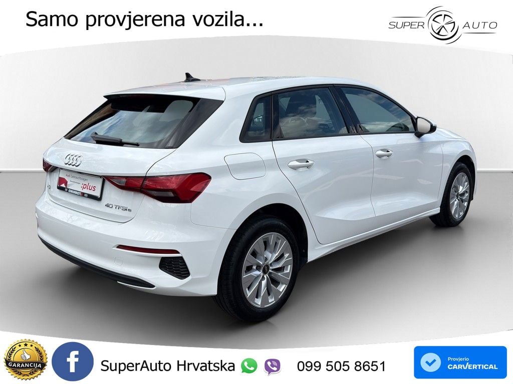 Audi A3 40 TFSIe (204 KS) S tronic