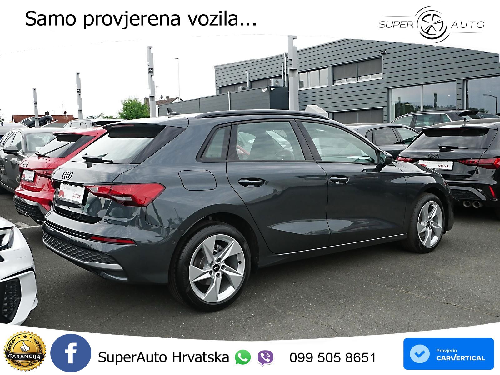 Audi A3 30 TDI (116 KS) advanced LED+GR SJED+ACC