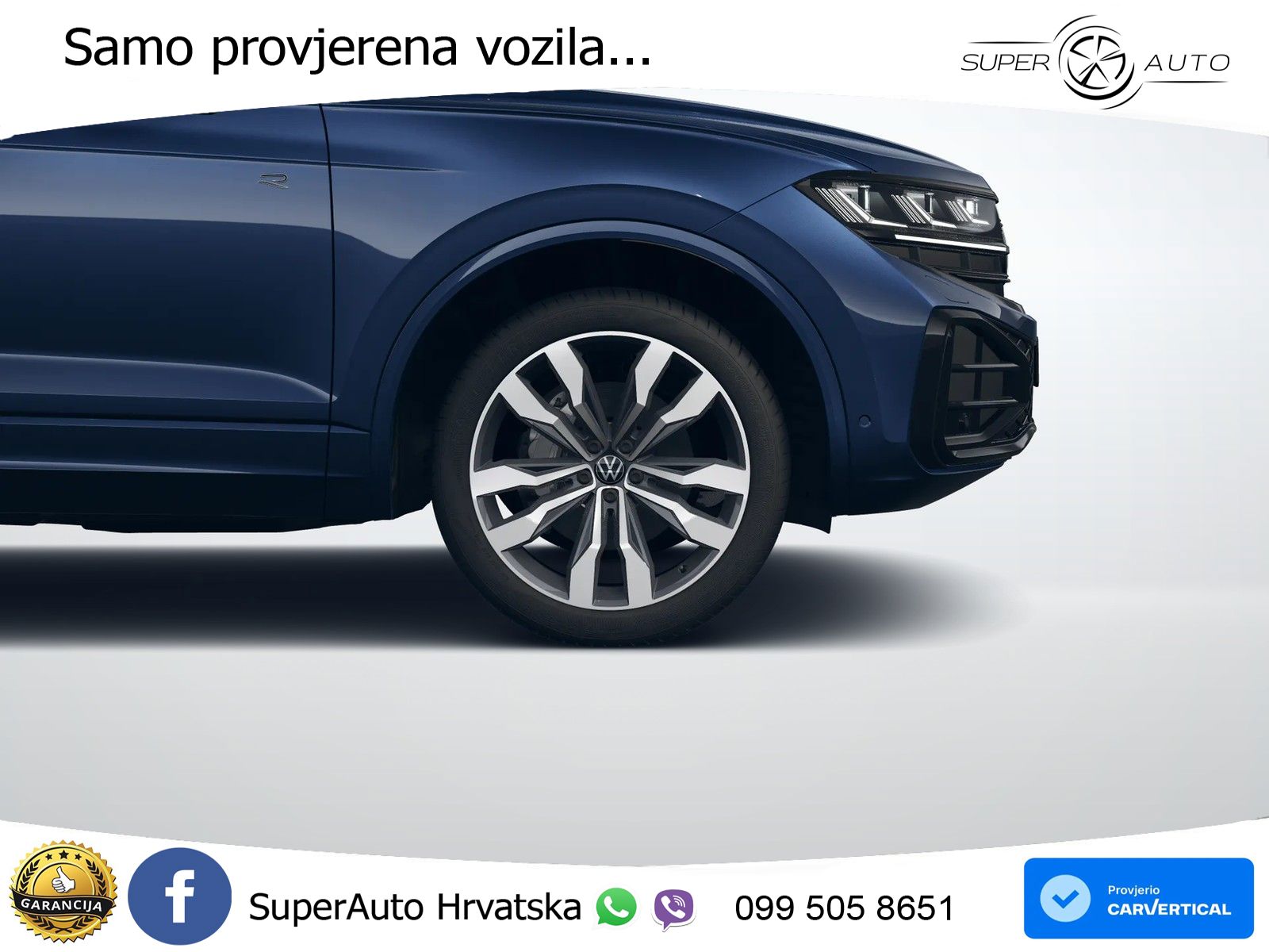 Volkswagen Touareg 3.0 V6 TDI (286 KS) 4MOTION Tiptronic ZRAČNI+ACC+4xGR SJED+KAM