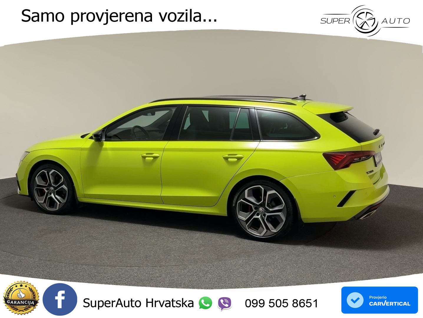 Škoda Octavia Combi RS 2.0 TDI (200 KS) 4x4 DSG