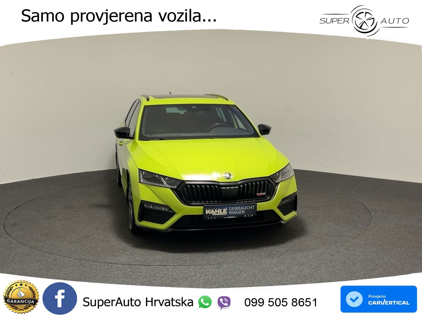 Škoda Octavia Combi RS 2.0 TDI (200 KS) 4x4 DSG