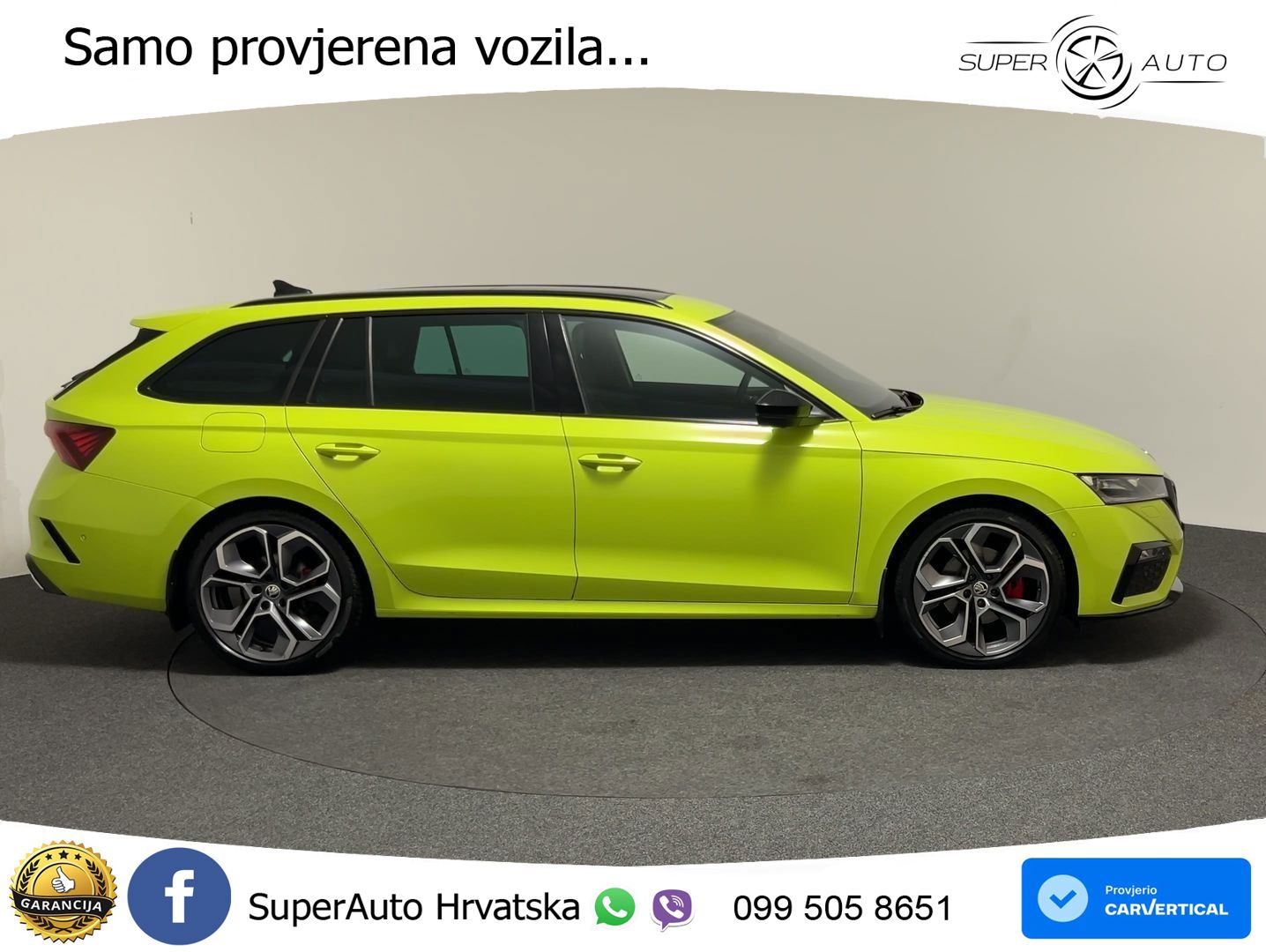 Škoda Octavia Combi RS 2.0 TDI (200 KS) 4x4 DSG