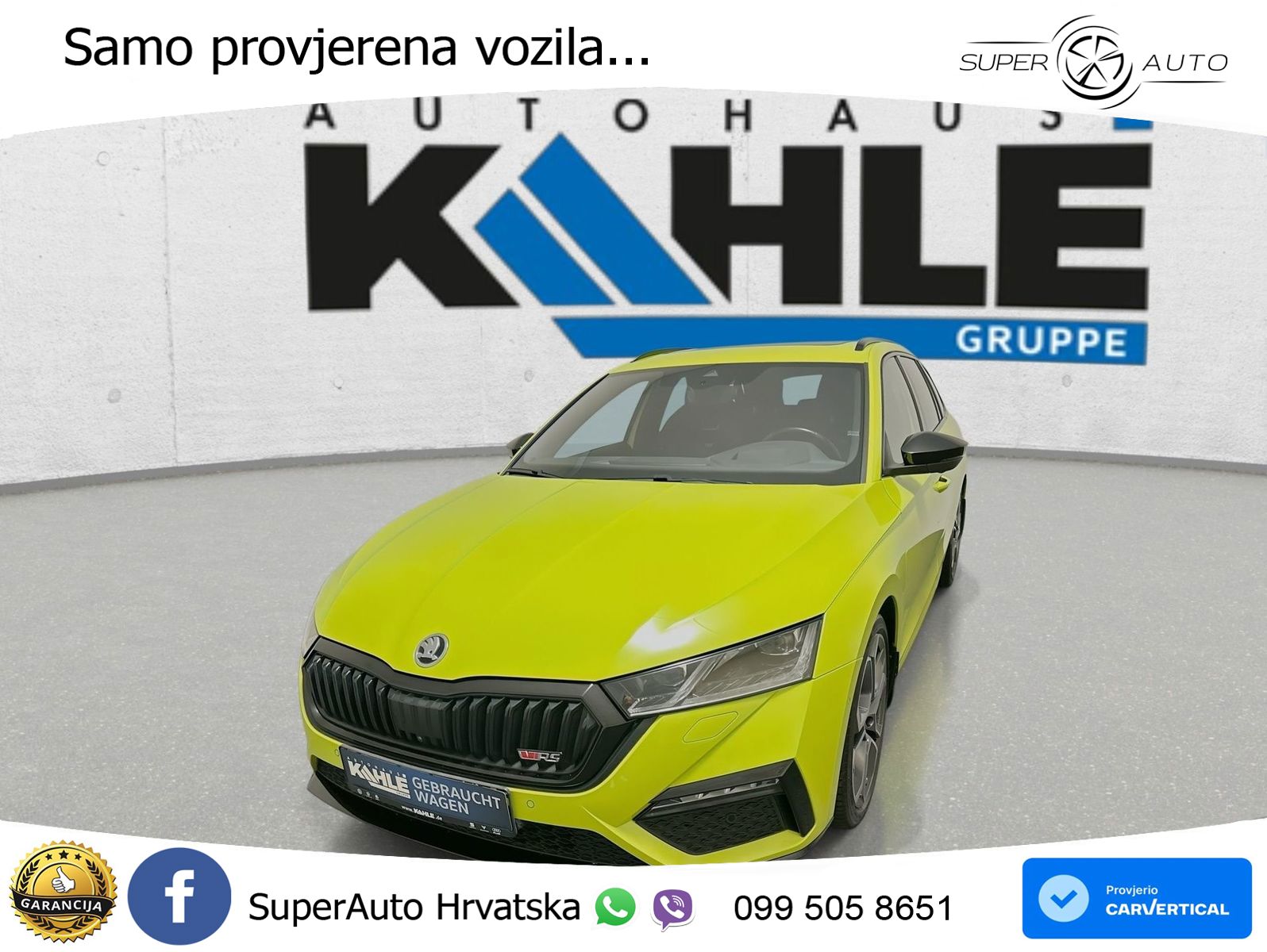 Škoda Octavia Combi RS 2.0 TDI (200 KS) 4x4 DSG