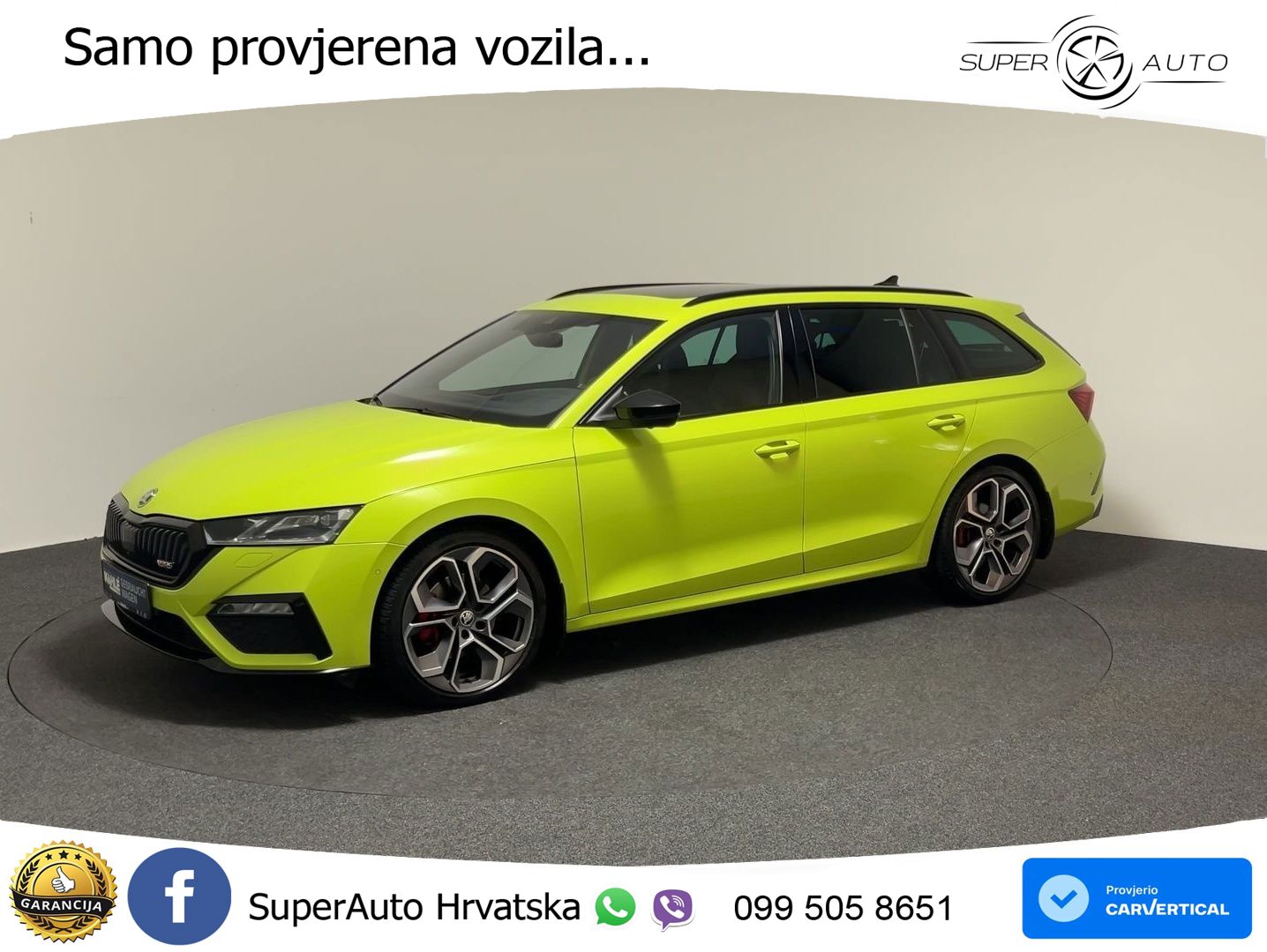 Škoda Octavia Combi RS 2.0 TDI (200 KS) 4x4 DSG