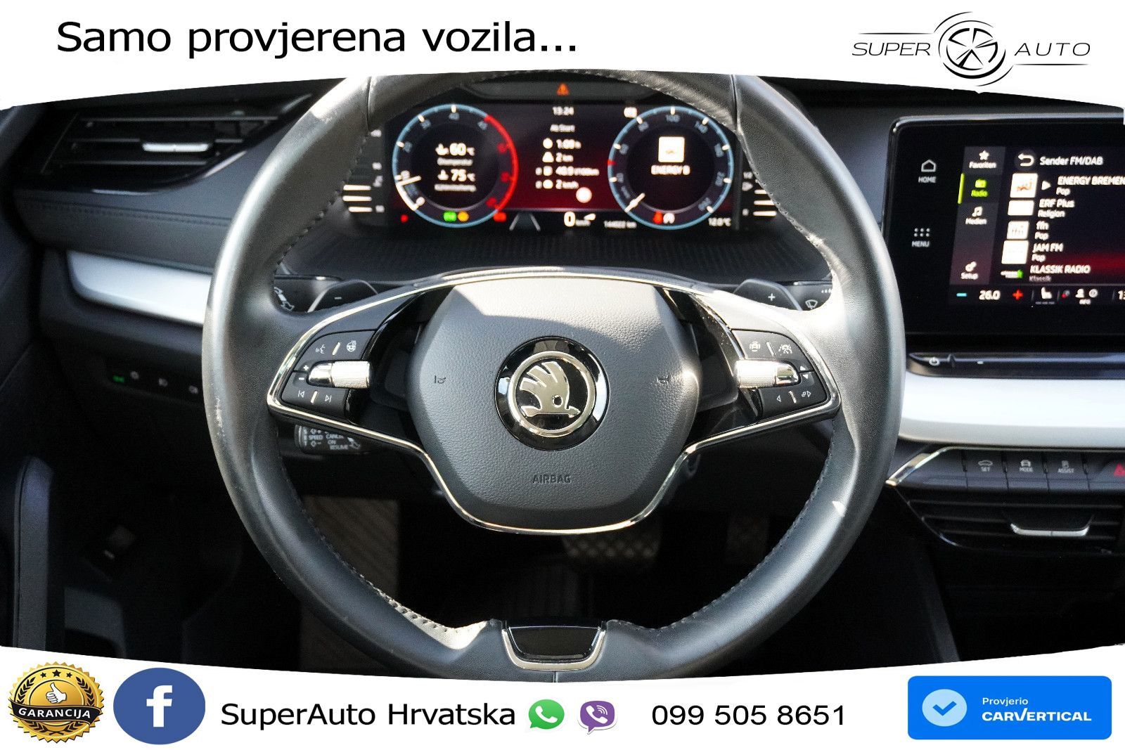 Škoda Octavia Combi 2.0 TDI (150 KS) DSG LED+GR SJED+ACC