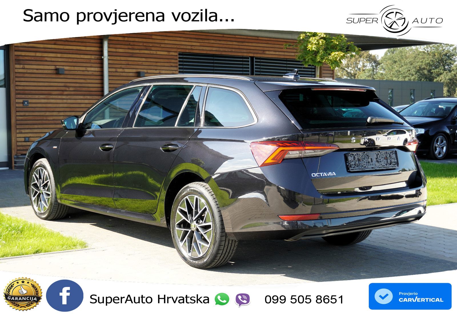 Škoda Octavia Combi 2.0 TDI (150 KS) DSG LED+GR SJED+ACC