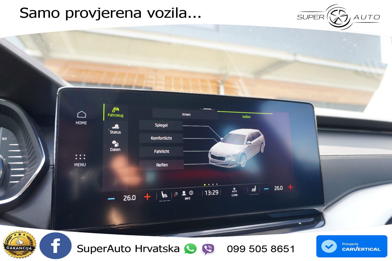 Škoda Octavia Combi 2.0 TDI (150 KS) DSG LED+GR SJED+ACC