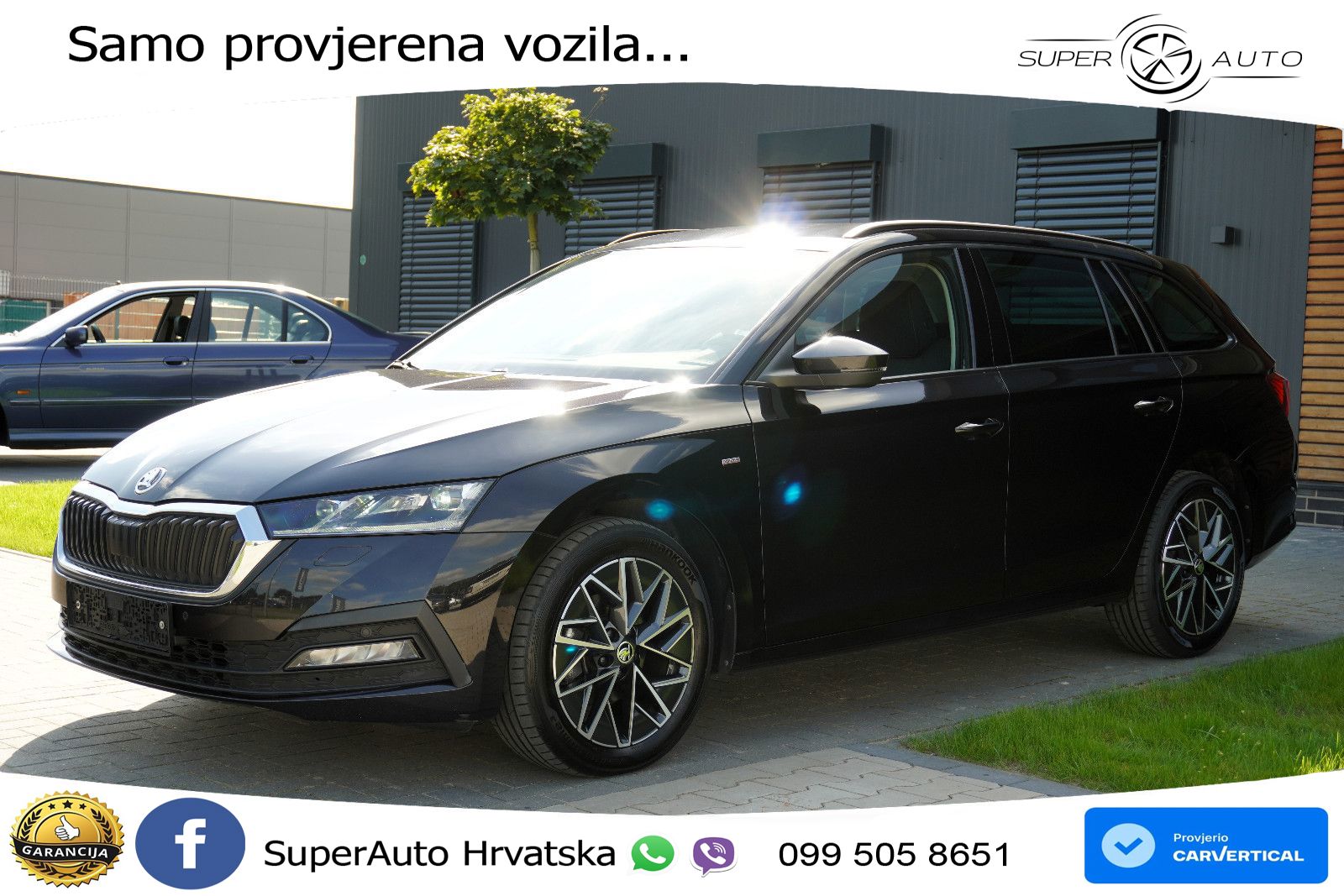 Škoda Octavia Combi 2.0 TDI (150 KS) DSG LED+GR SJED+ACC