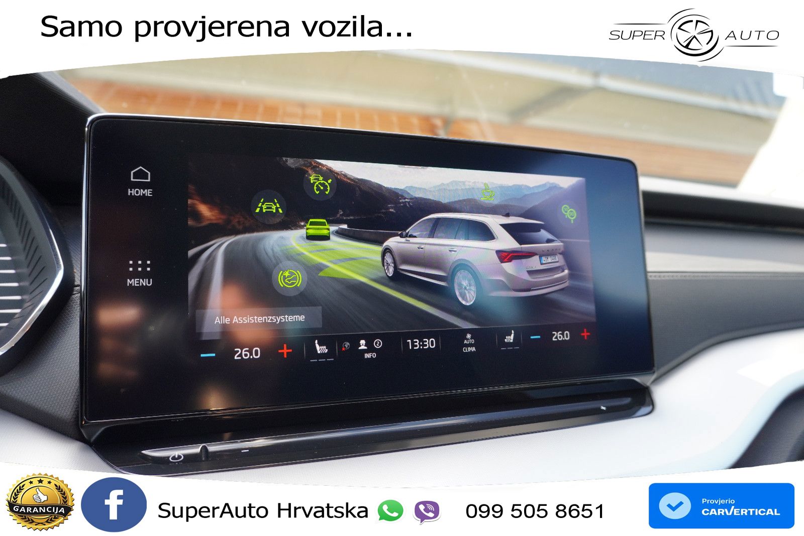 Škoda Octavia Combi 2.0 TDI (150 KS) DSG LED+GR SJED+ACC