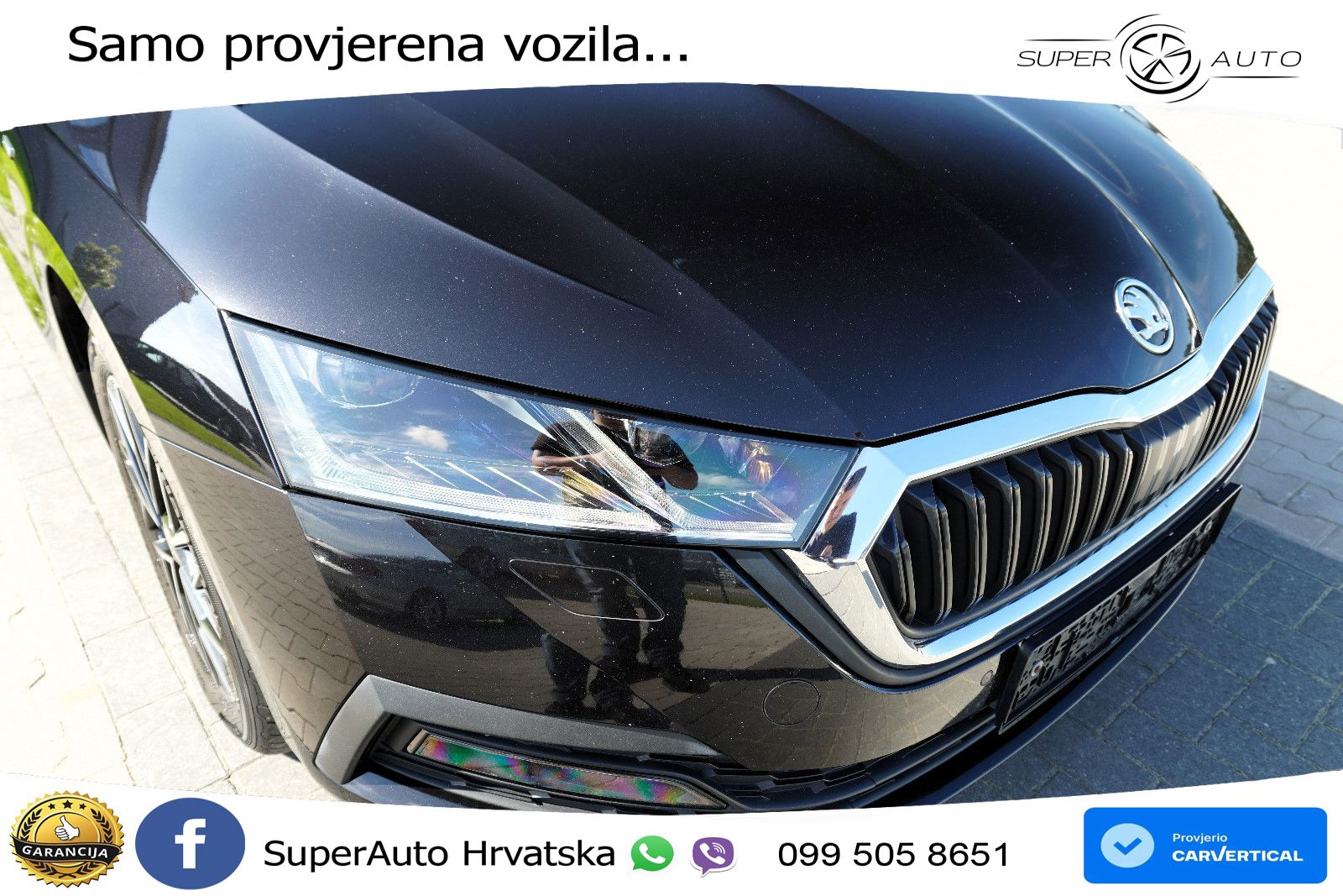 Škoda Octavia Combi 2.0 TDI (150 KS) DSG LED+GR SJED+ACC