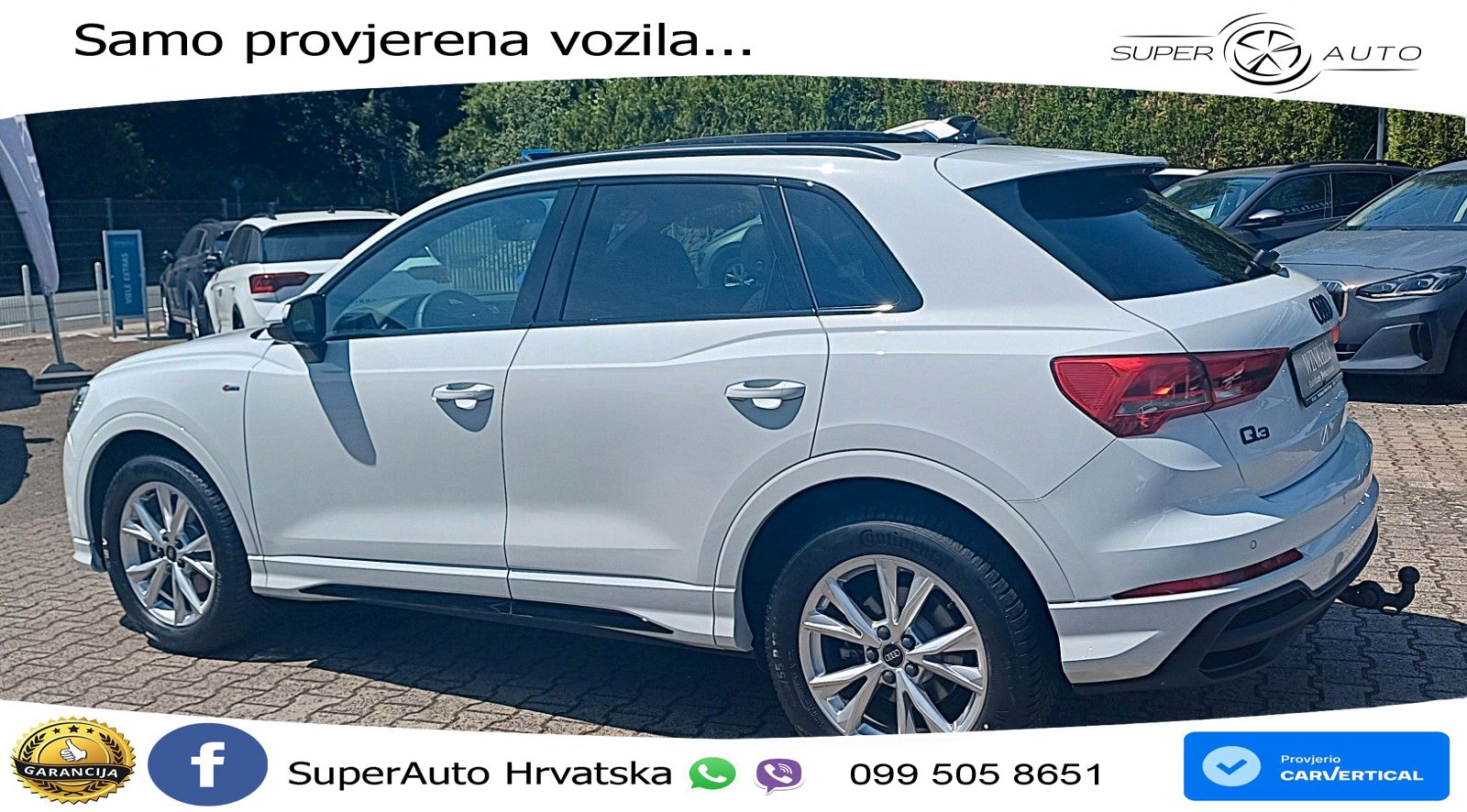 Audi Q3 1.5 TFSI (150 KS) S tronic S line LED+GR SJED+ACC