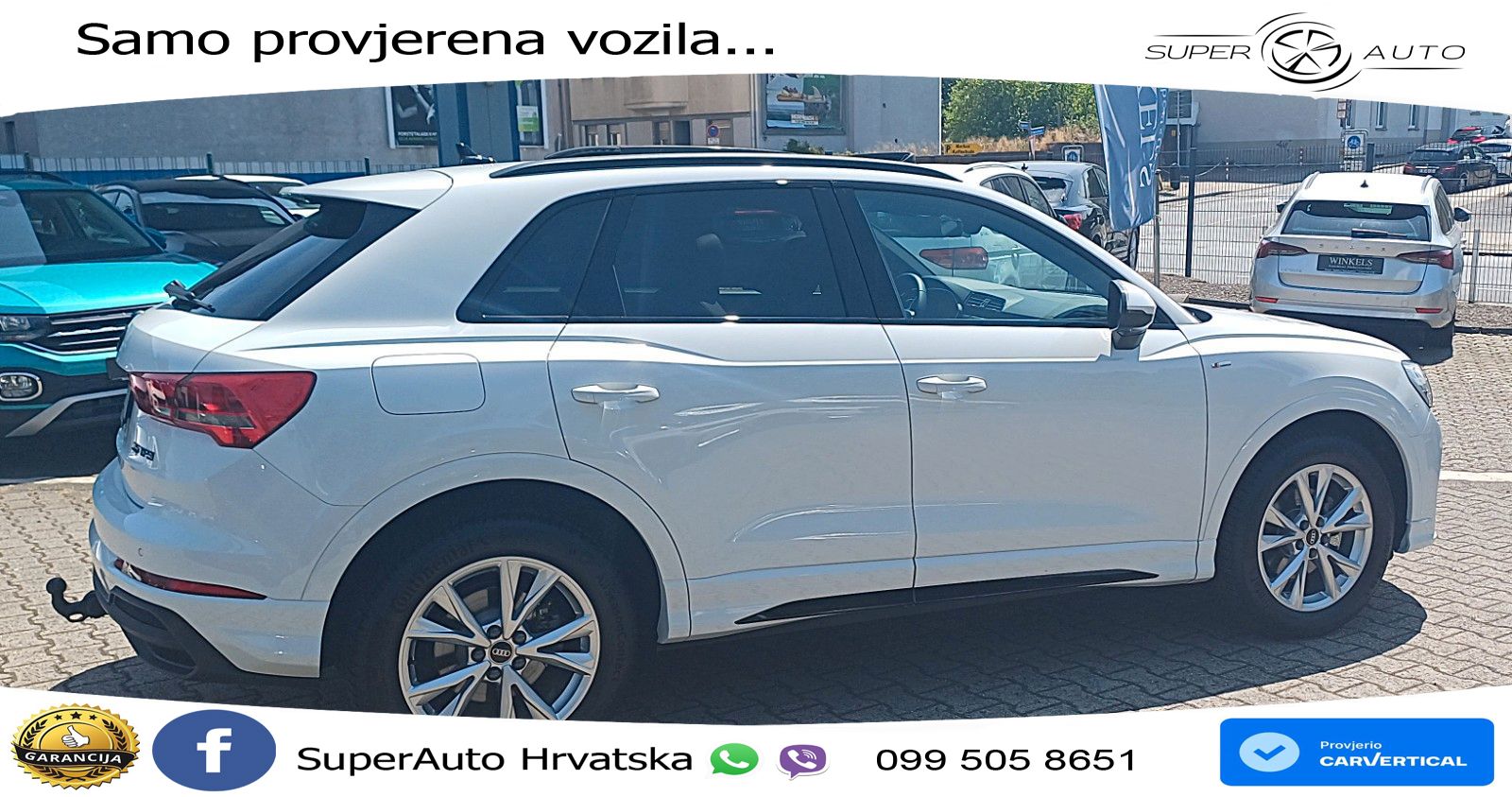 Audi Q3 1.5 TFSI (150 KS) S tronic S line LED+GR SJED+ACC