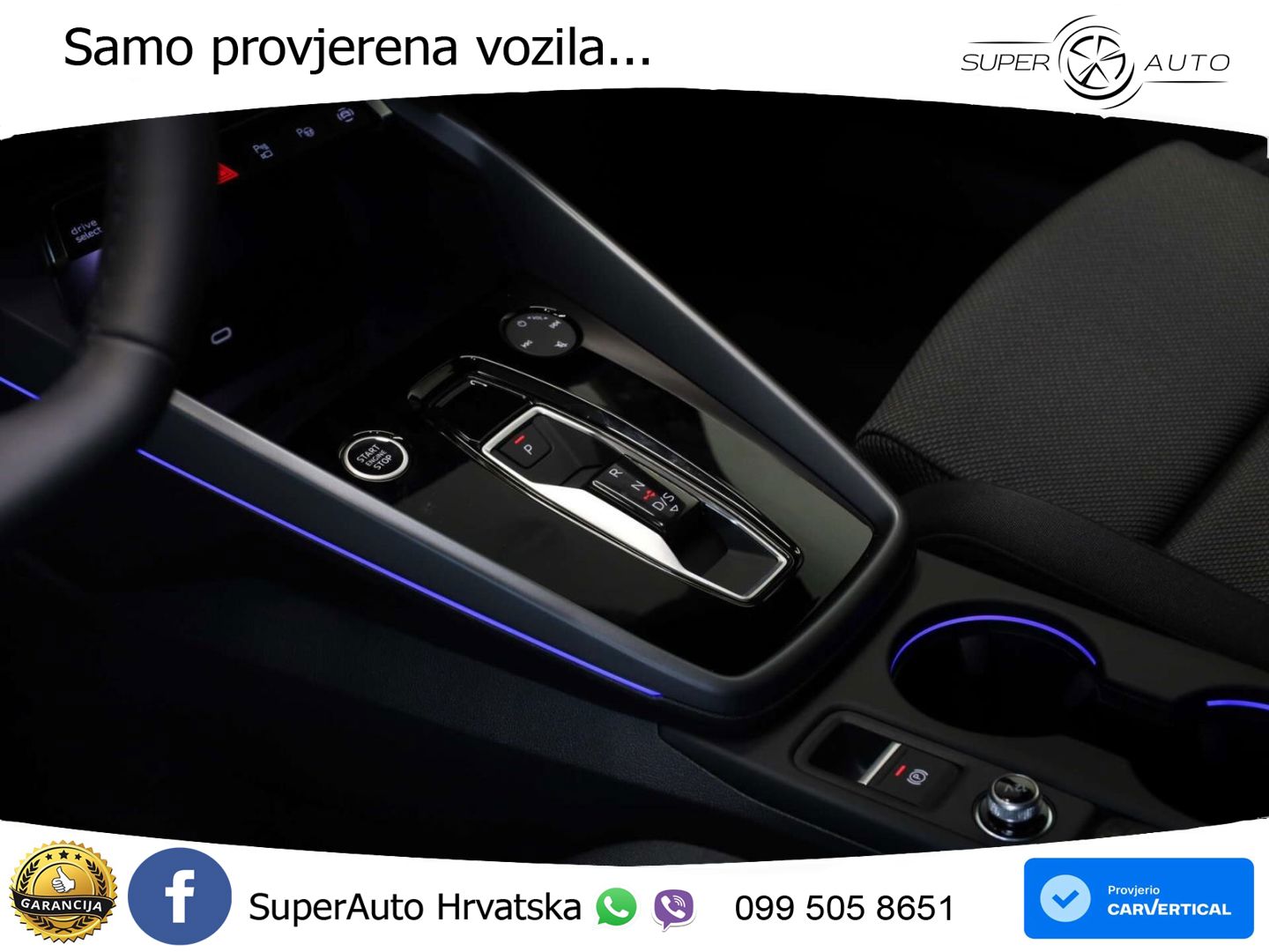 Audi A3 Sportback 40 TFSI (204 KS) quattro S tronic LED+GR SJED+ACC