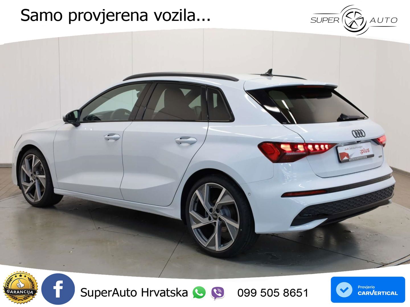 Audi A3 Sportback 40 TFSI (204 KS) quattro S tronic LED+GR SJED+ACC