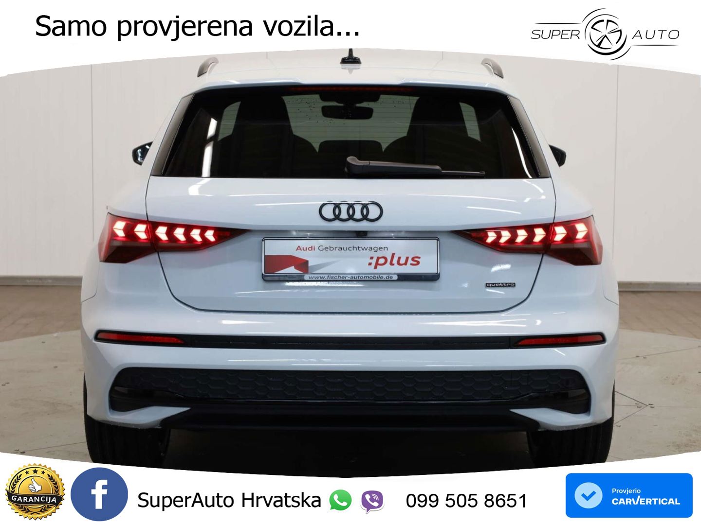 Audi A3 Sportback 40 TFSI (204 KS) quattro S tronic LED+GR SJED+ACC
