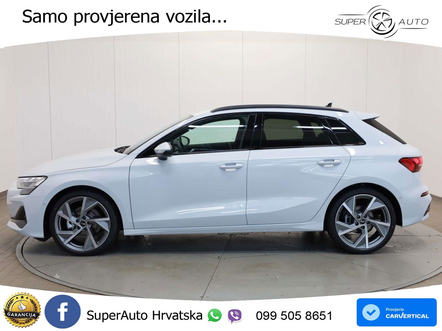 Audi A3 Sportback 40 TFSI (204 KS) quattro S tronic LED+GR SJED+ACC