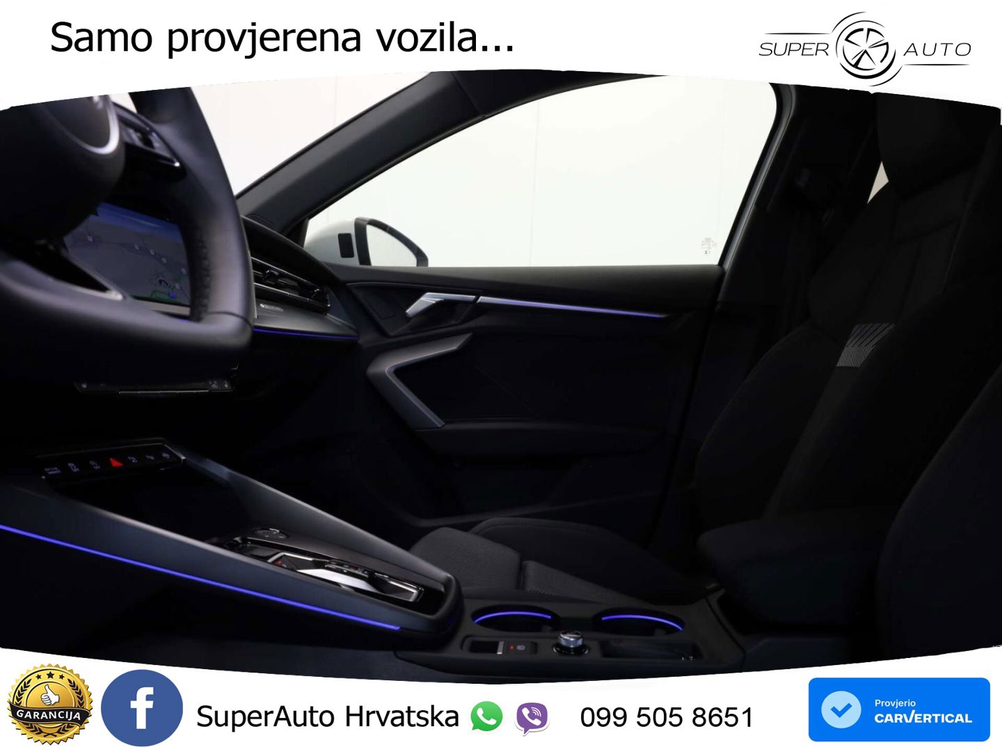Audi A3 Sportback 40 TFSI (204 KS) quattro S tronic LED+GR SJED+ACC