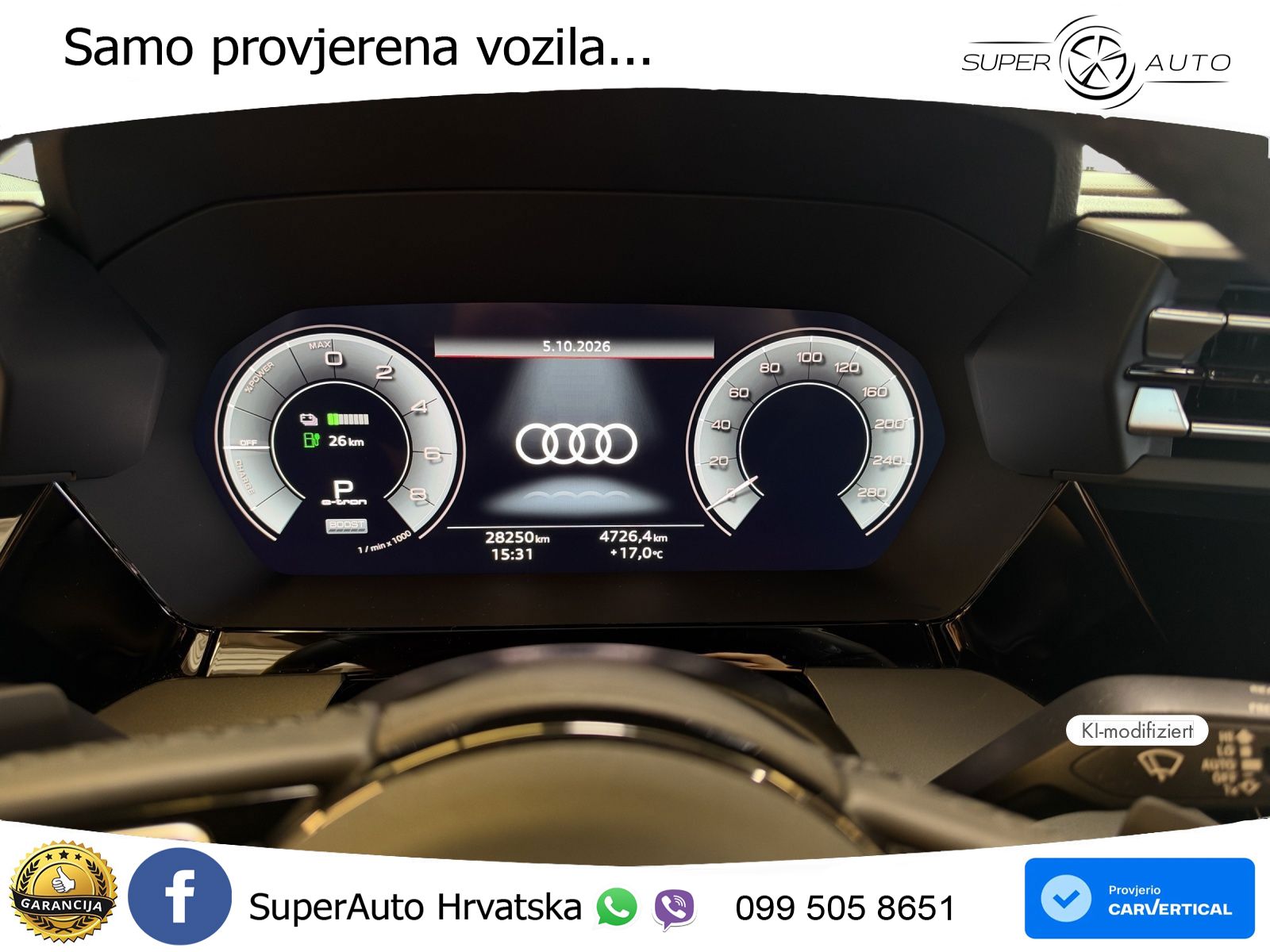 Audi A3 40 TFSIe (204 KS) S tronic advanced LED+GR SJED+ACC