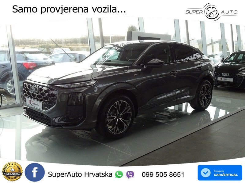 Audi Q3 Sportback 2.0 TDI (150 KS) S tronic S line LED+GR SJED+ACC