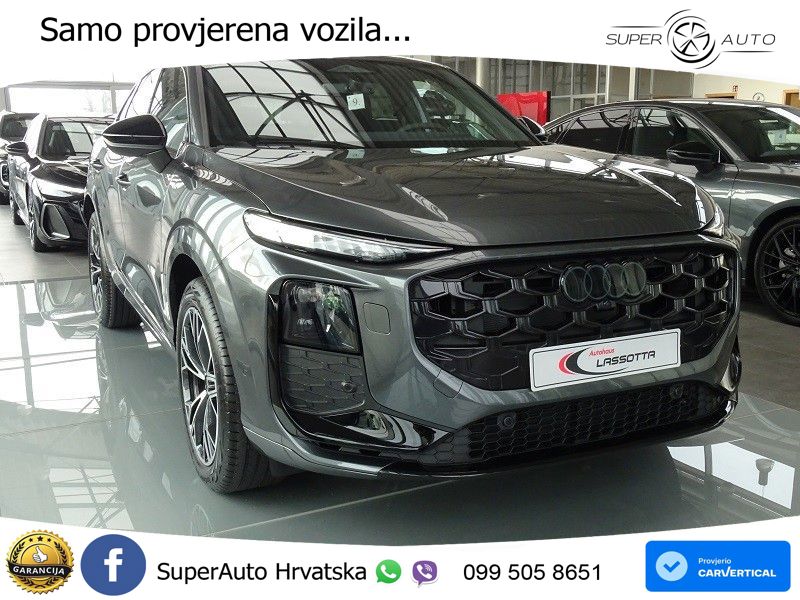 Audi Q3 Sportback 2.0 TDI (150 KS) S tronic S line LED+GR SJED+ACC