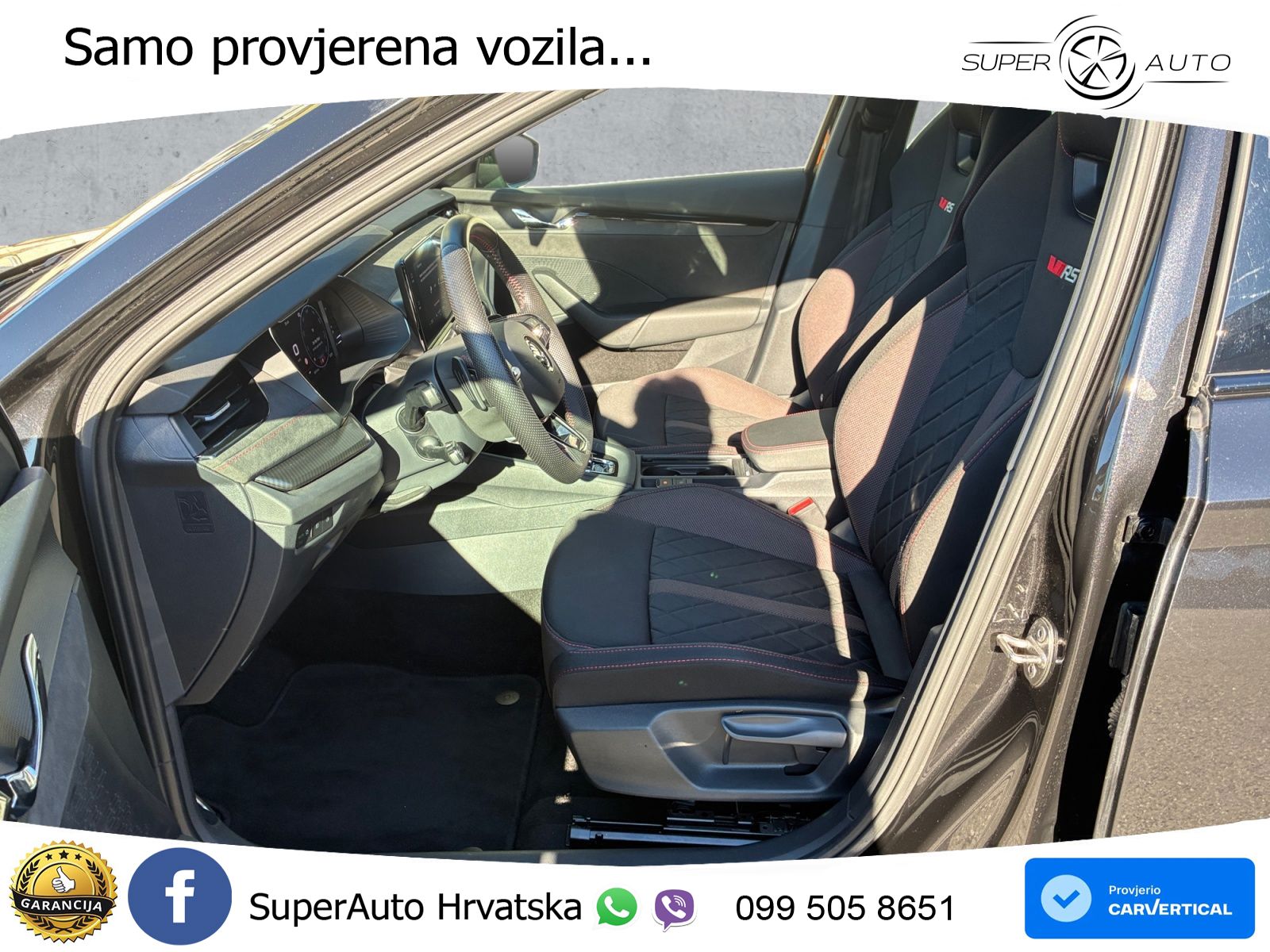 Škoda Octavia Combi RS 2.0 TDI (200 KS) 4x4 DSG LED+GR SJED+ACC