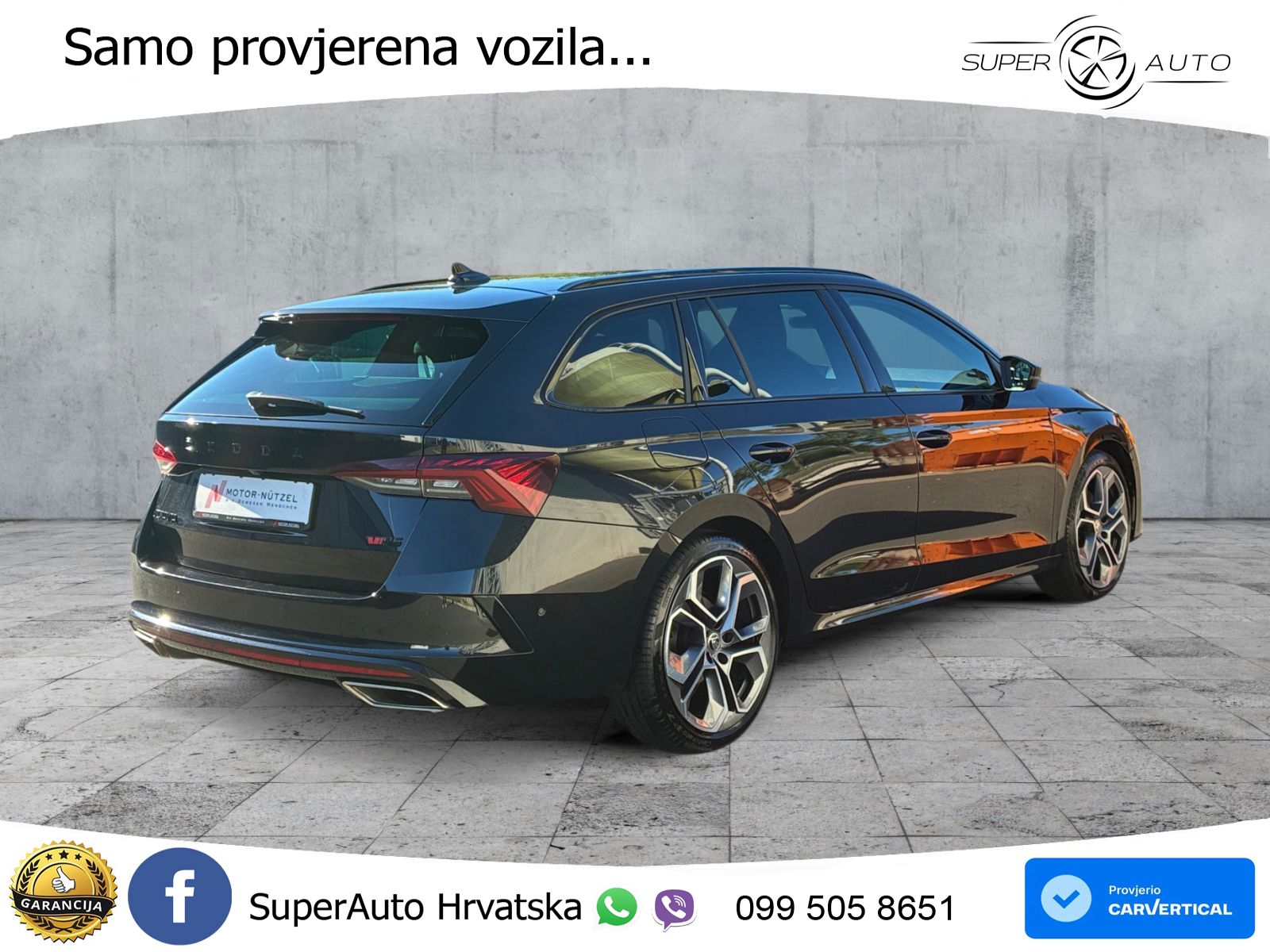 Škoda Octavia Combi RS 2.0 TDI (200 KS) 4x4 DSG LED+GR SJED+ACC