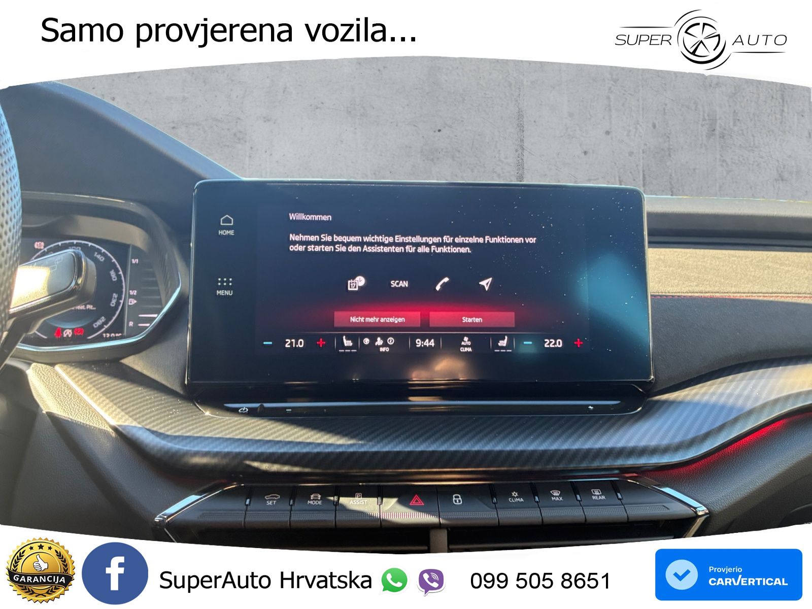 Škoda Octavia Combi RS 2.0 TDI (200 KS) 4x4 DSG LED+GR SJED+ACC