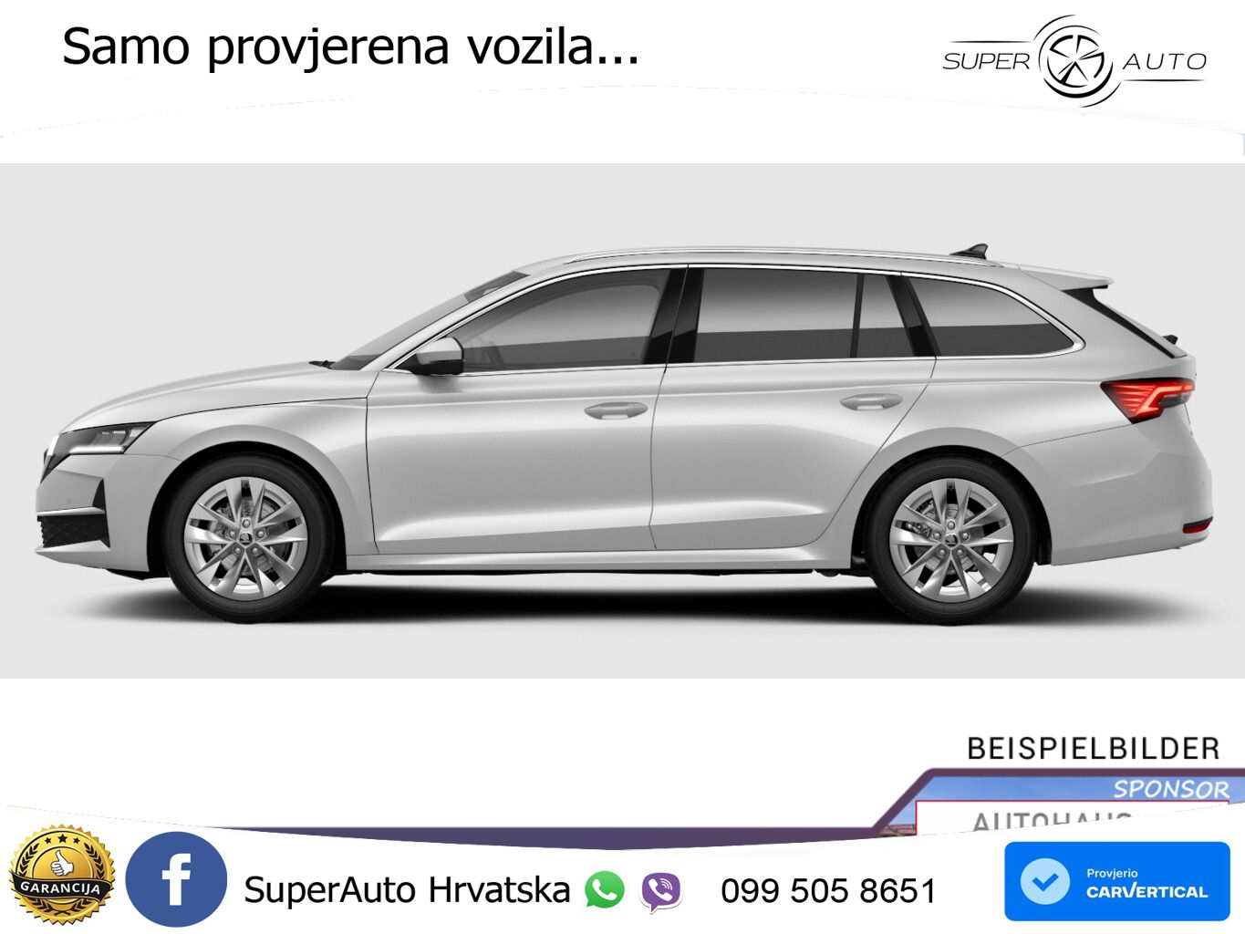 Škoda Octavia Combi 1.5 TSI (150 KS) DSG LED+GR SJED+ACC