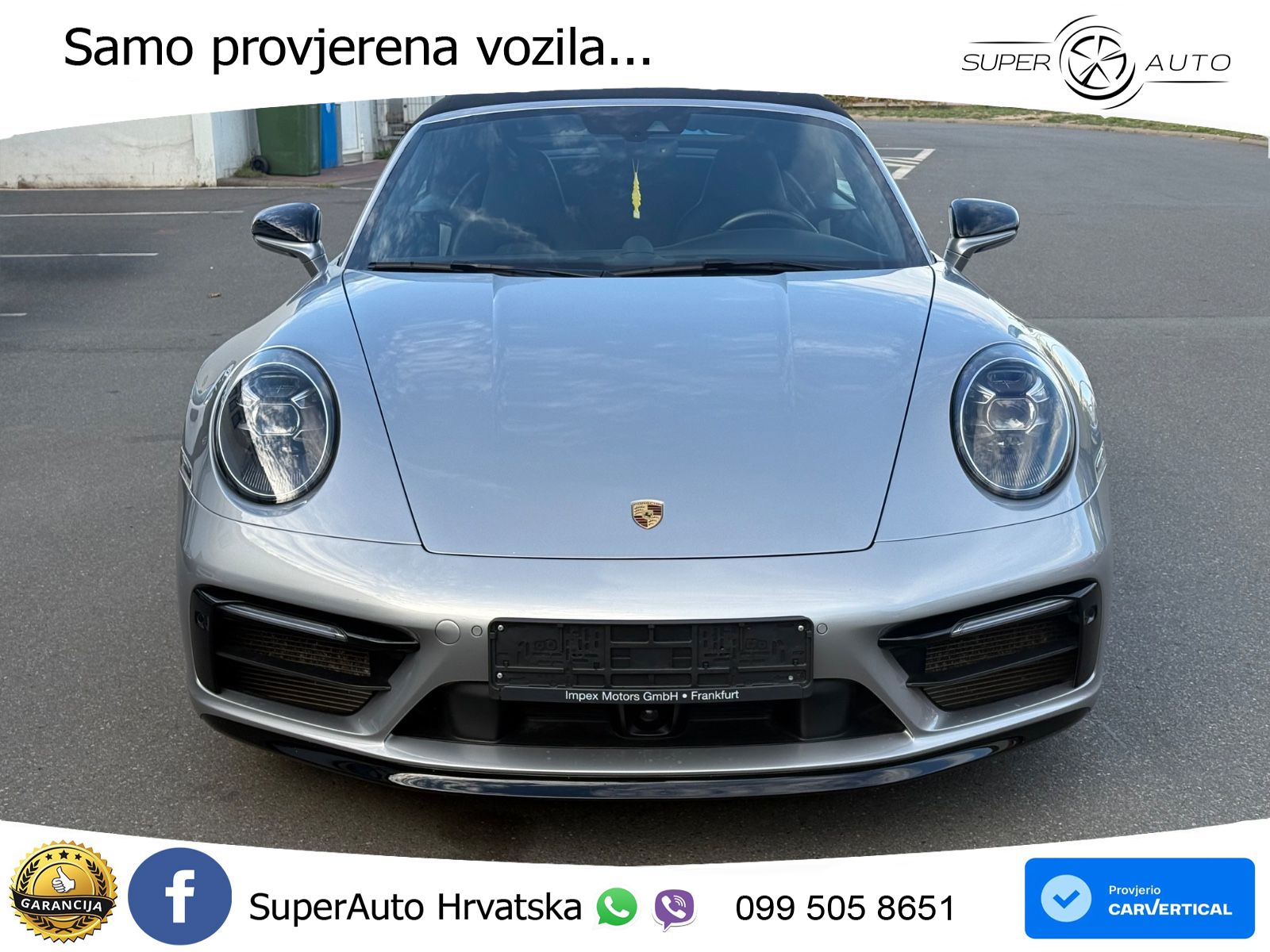 Porsche 911 Carrera 4S Cabriolet 3.0 (450 KS) PDK ZRAČNI+ACC+GR SJED+KAM