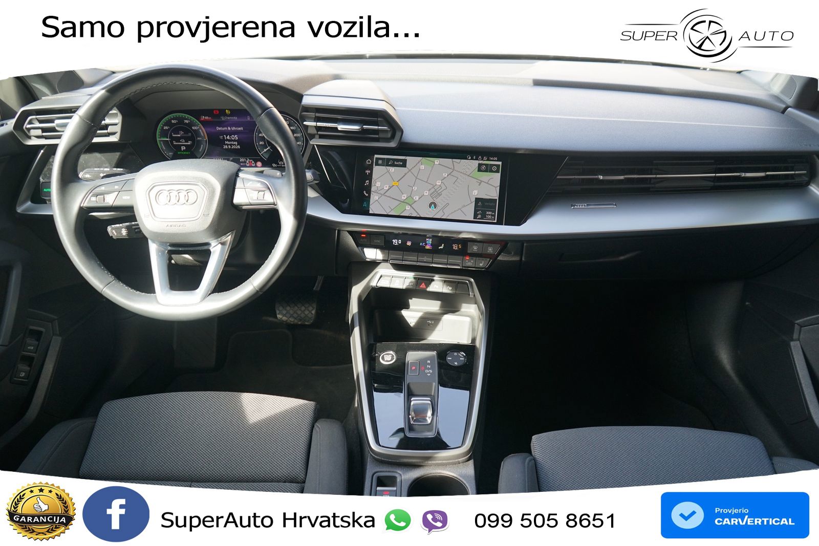Audi A3 40 TFSIe (204 KS) S tronic advanced LED+GR SJED+ACC
