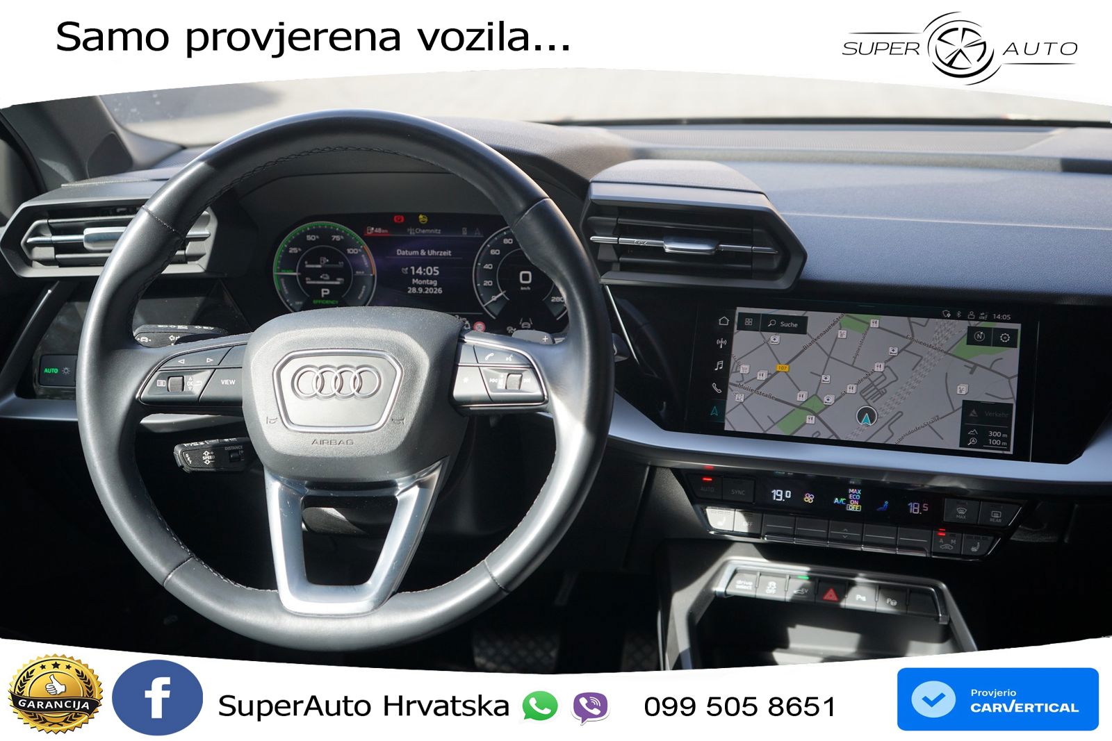 Audi A3 40 TFSIe (204 KS) S tronic advanced LED+GR SJED+ACC