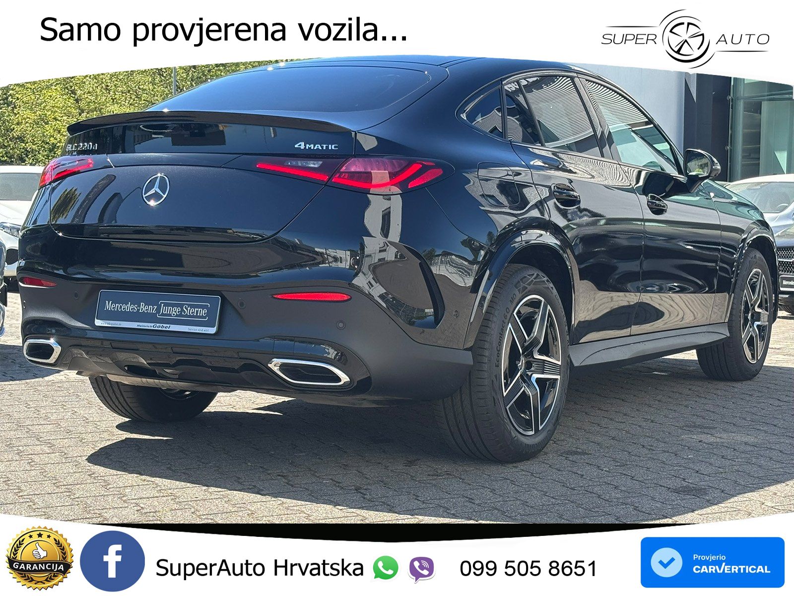 Mercedes GLC Coupe 220d (197 KS) 4MATIC 9G-TRONIC AMG ACC+GR SJED+360+PANO