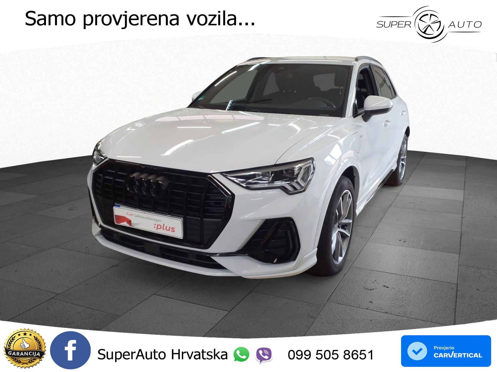 Audi Q3 45 TFSIe (245 KS) S tronic S line LED+GR SJED+ACC