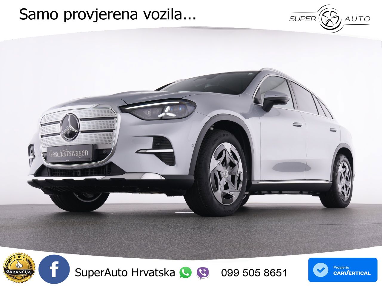 Mercedes GLC 400 94 kWh (489 KS) 4MATIC EQ Technology Avantgarde ACC+HEAD+GR SJED+360+PANO
