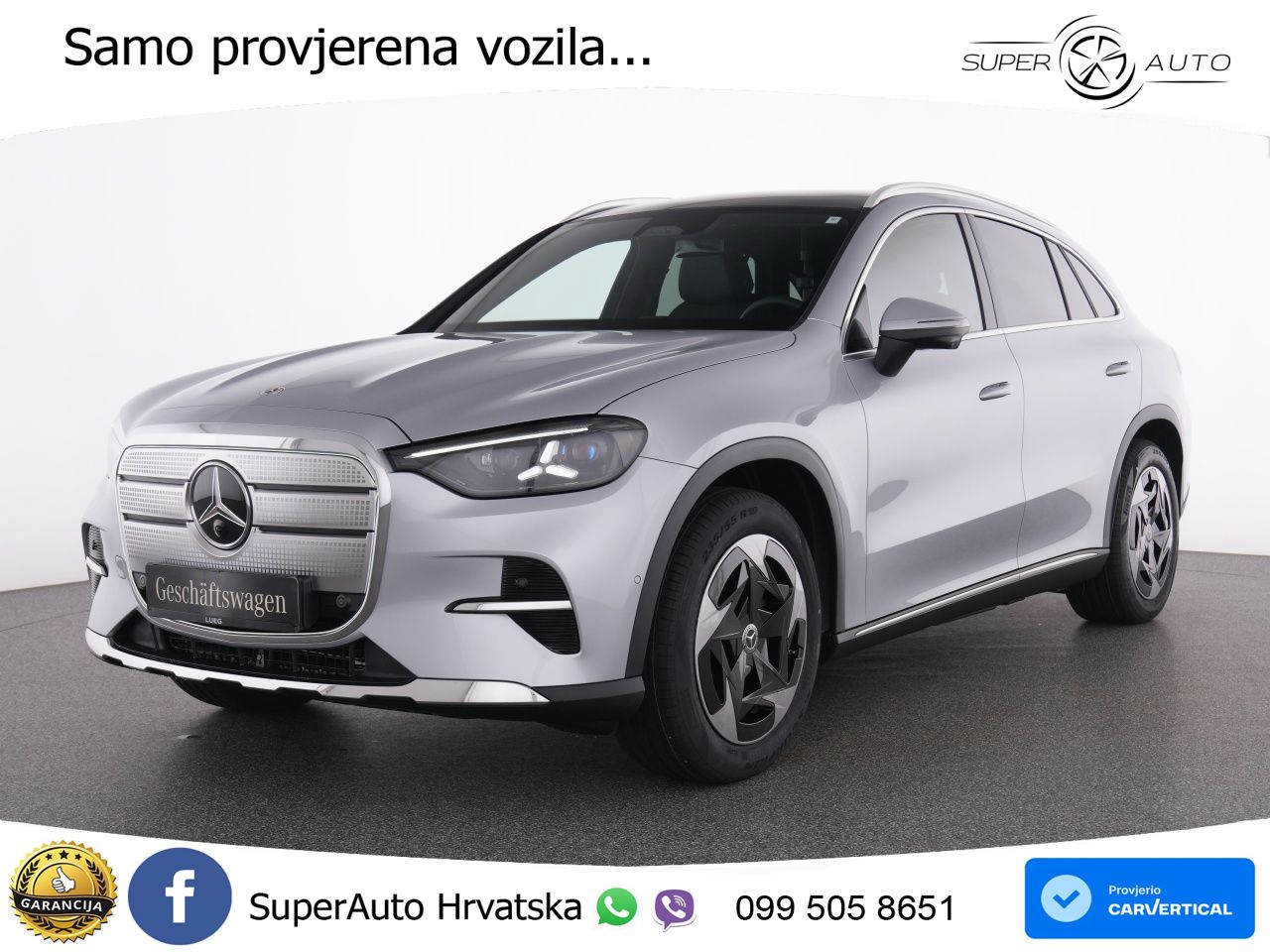 Mercedes GLC 400 94 kWh (489 KS) 4MATIC EQ Technology Avantgarde ACC+HEAD+GR SJED+360+PANO