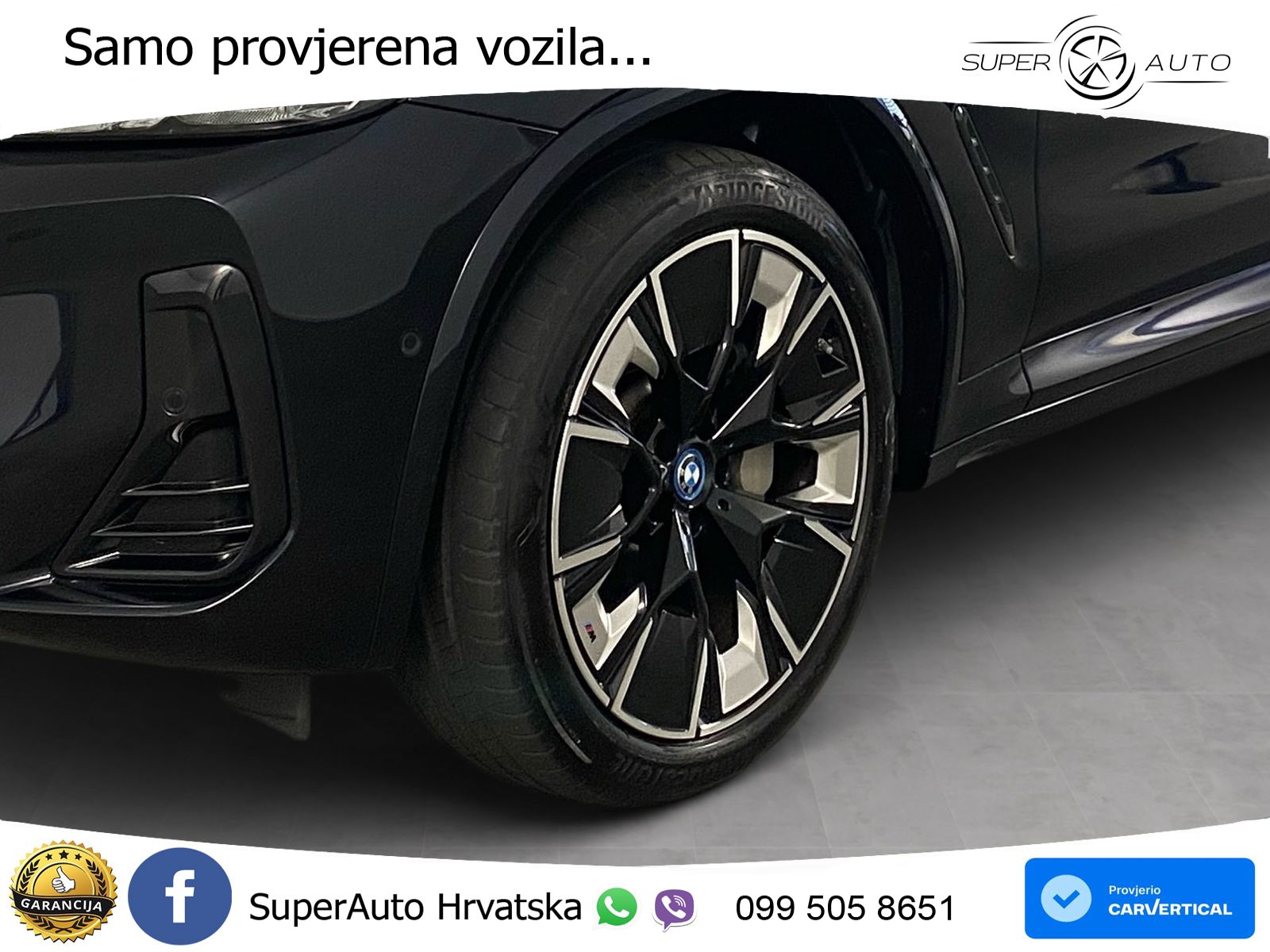 BMW iX3 80 kWh (286 KS) M Sport LED+GR SJED+ACC