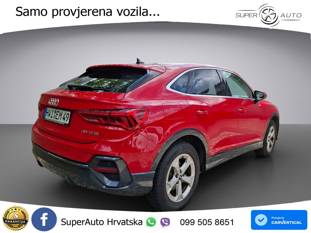 Audi Q3 II Sportback 35 TFSI (150 KS) S tronic